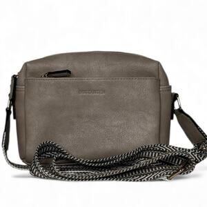 Taupe Crossbody Bag – Guitar Strap Bag – Travel Purse